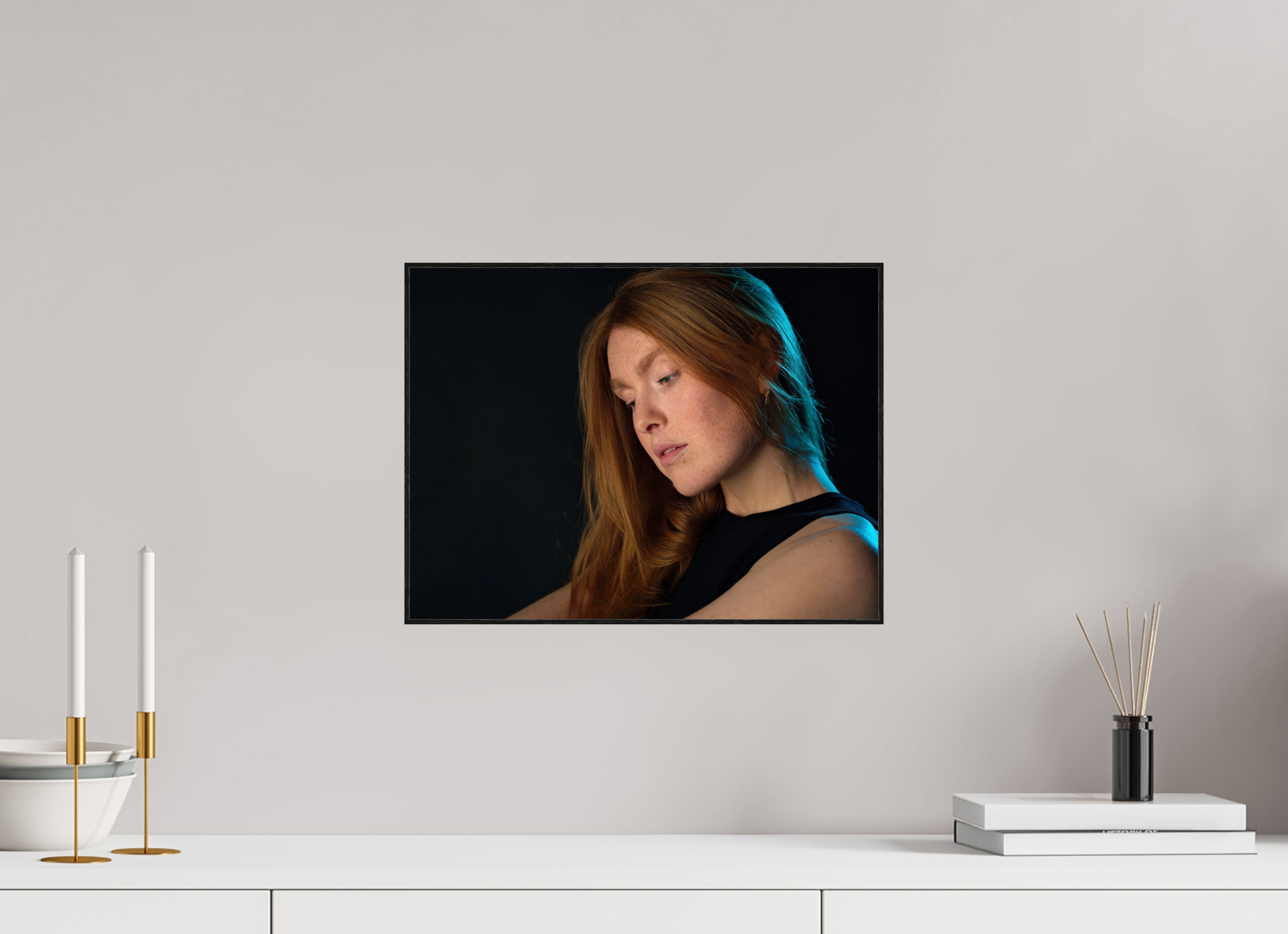 40 x 30 cm, Farbig Acrylglas glänzend Fabia 5 Col