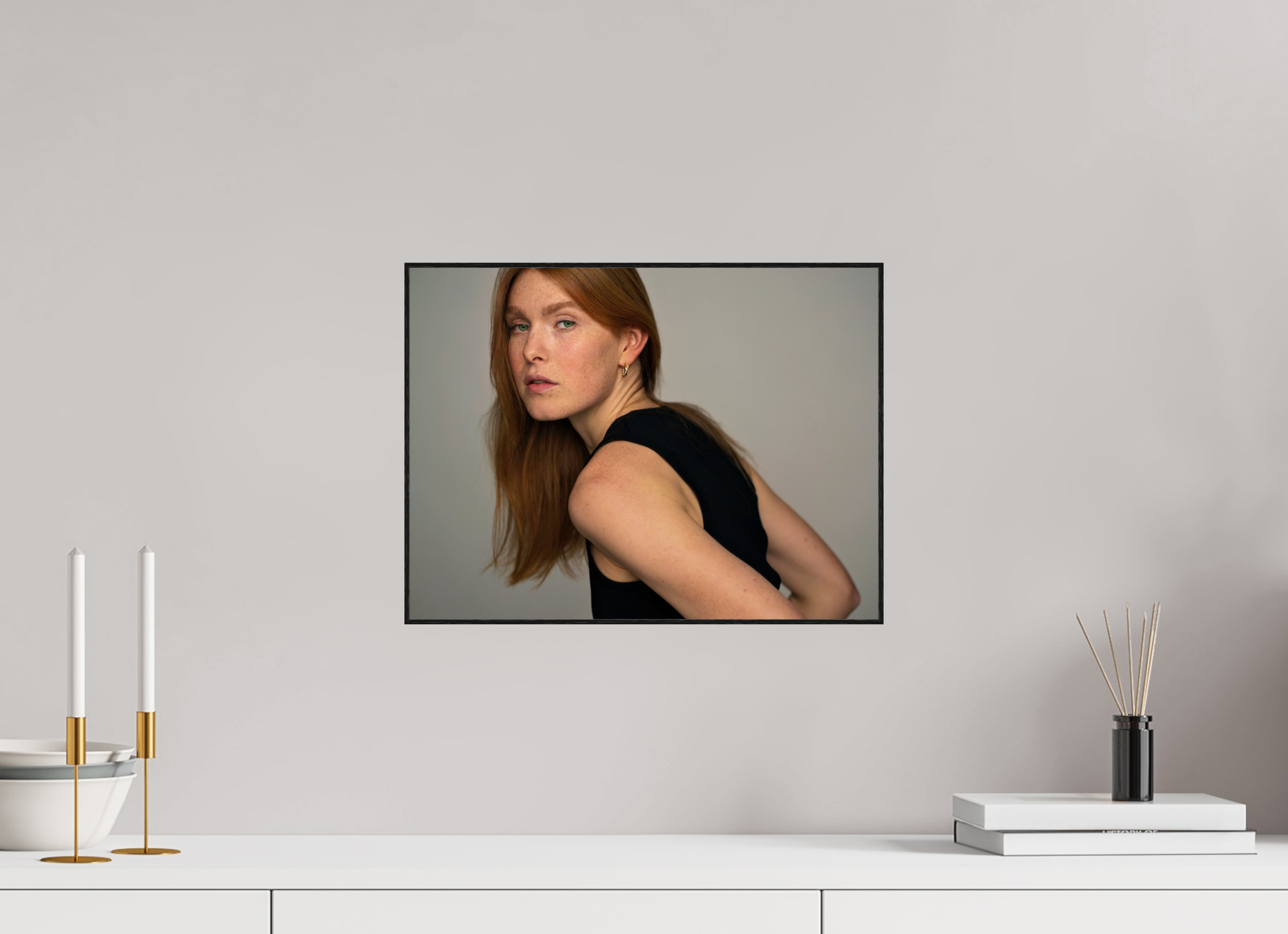 40 x 30 cm, Farbig Acrylglas glänzend Fabia 3 Col