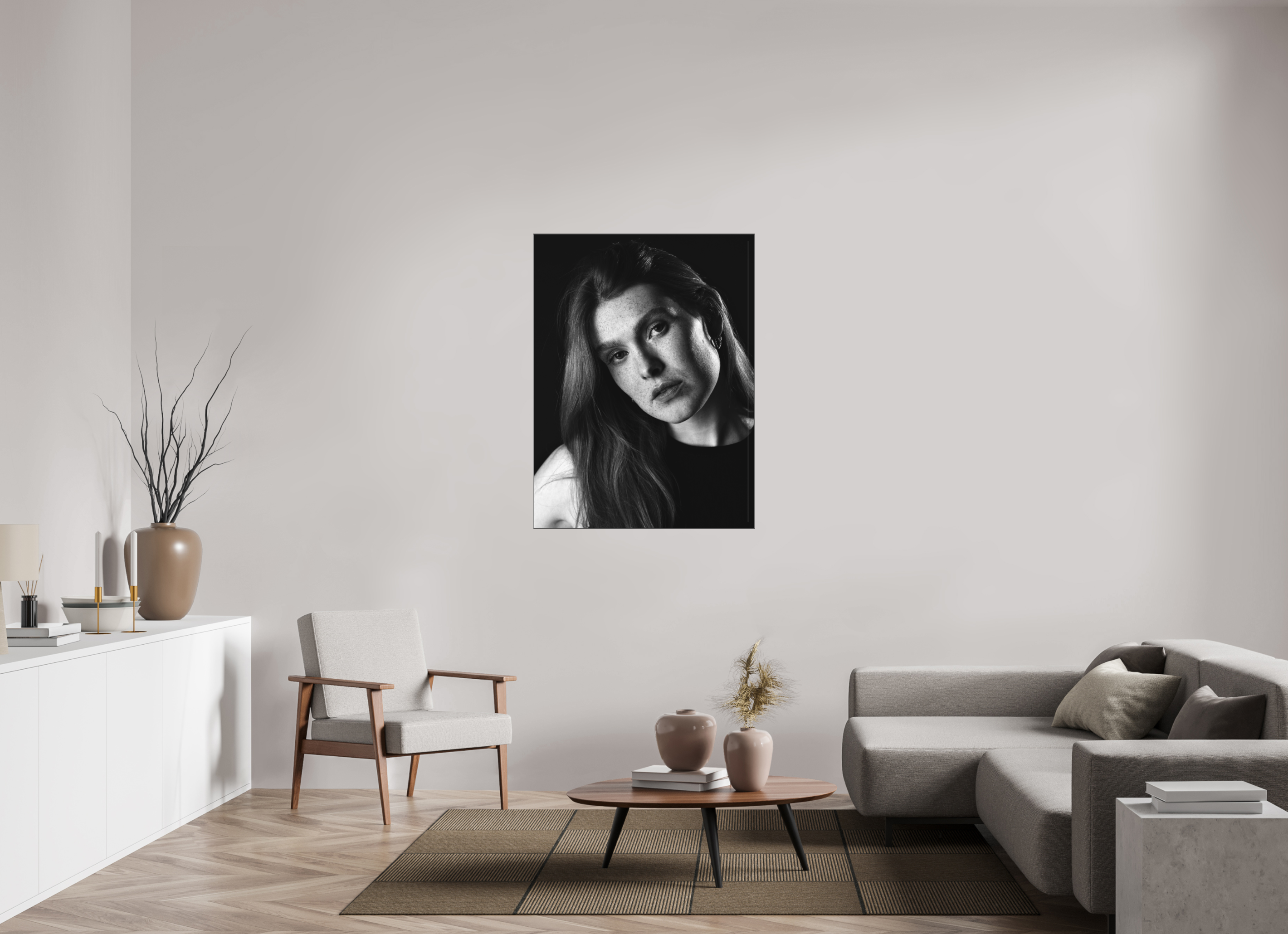 90 x 120 cm, SW Acrylglas matt Fabia 1