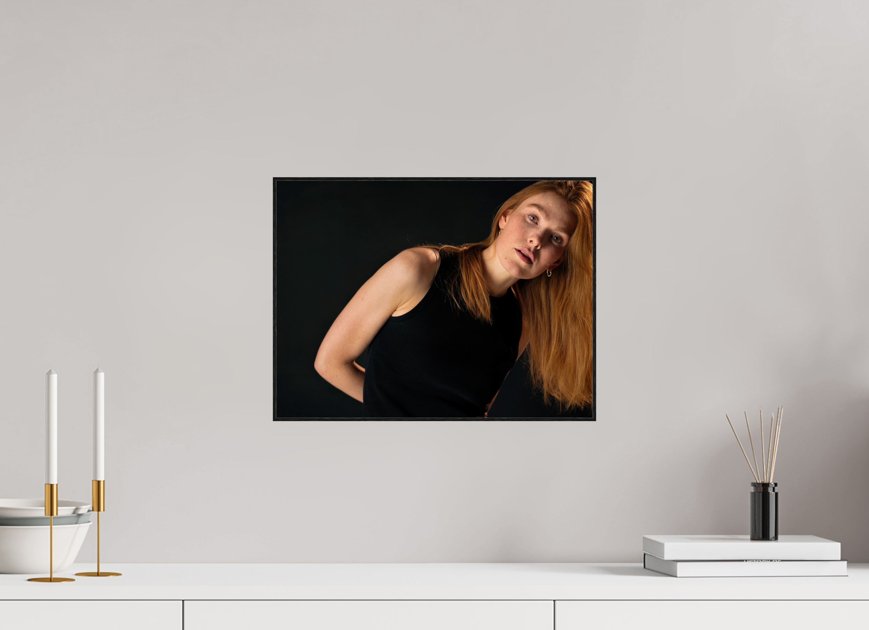 40 x 30 cm, Farbig Acrylglas glänzend Fabia 2 Col