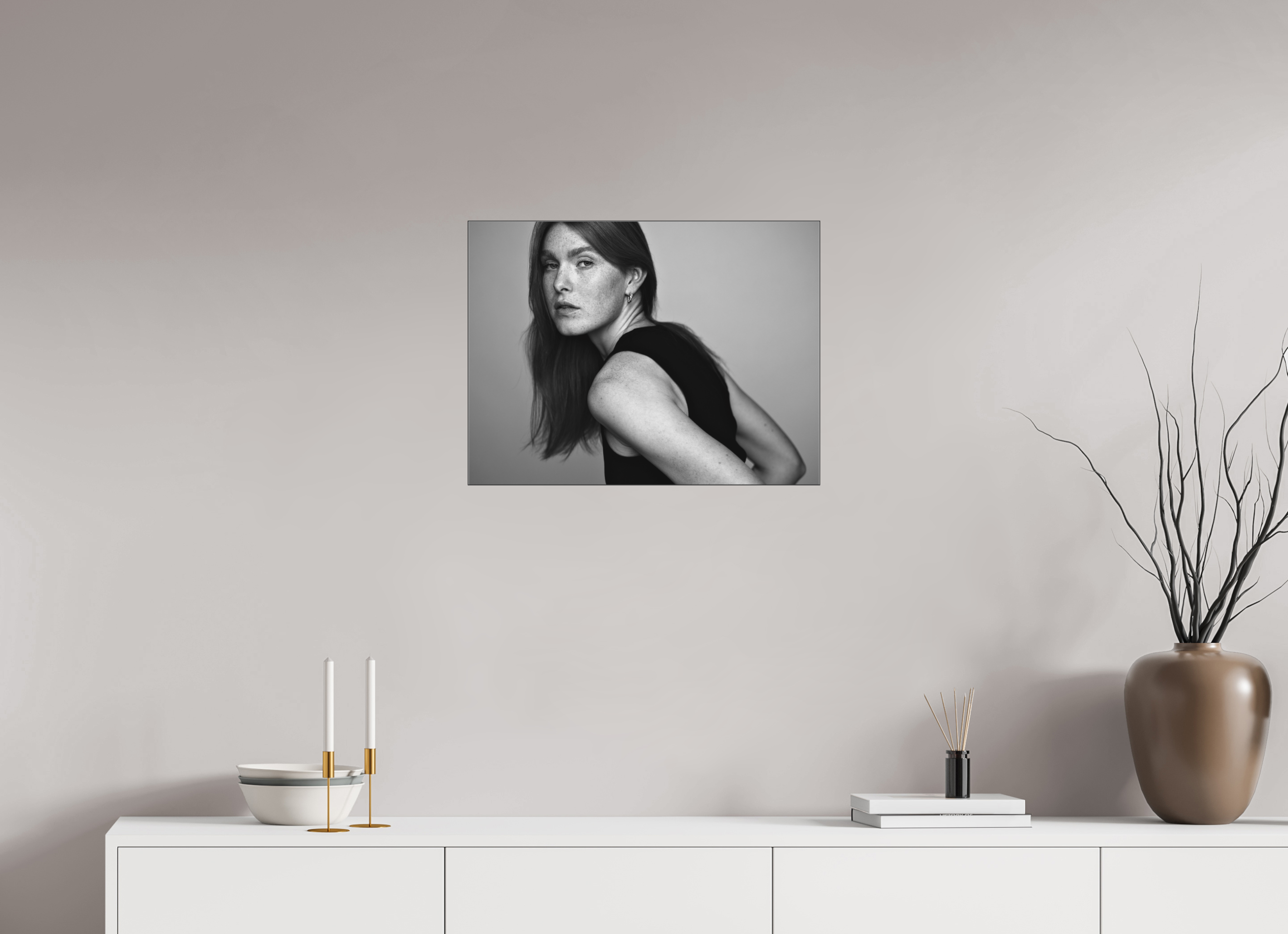 60 x 45 cm, SW Acrylglas matt Fabia 3