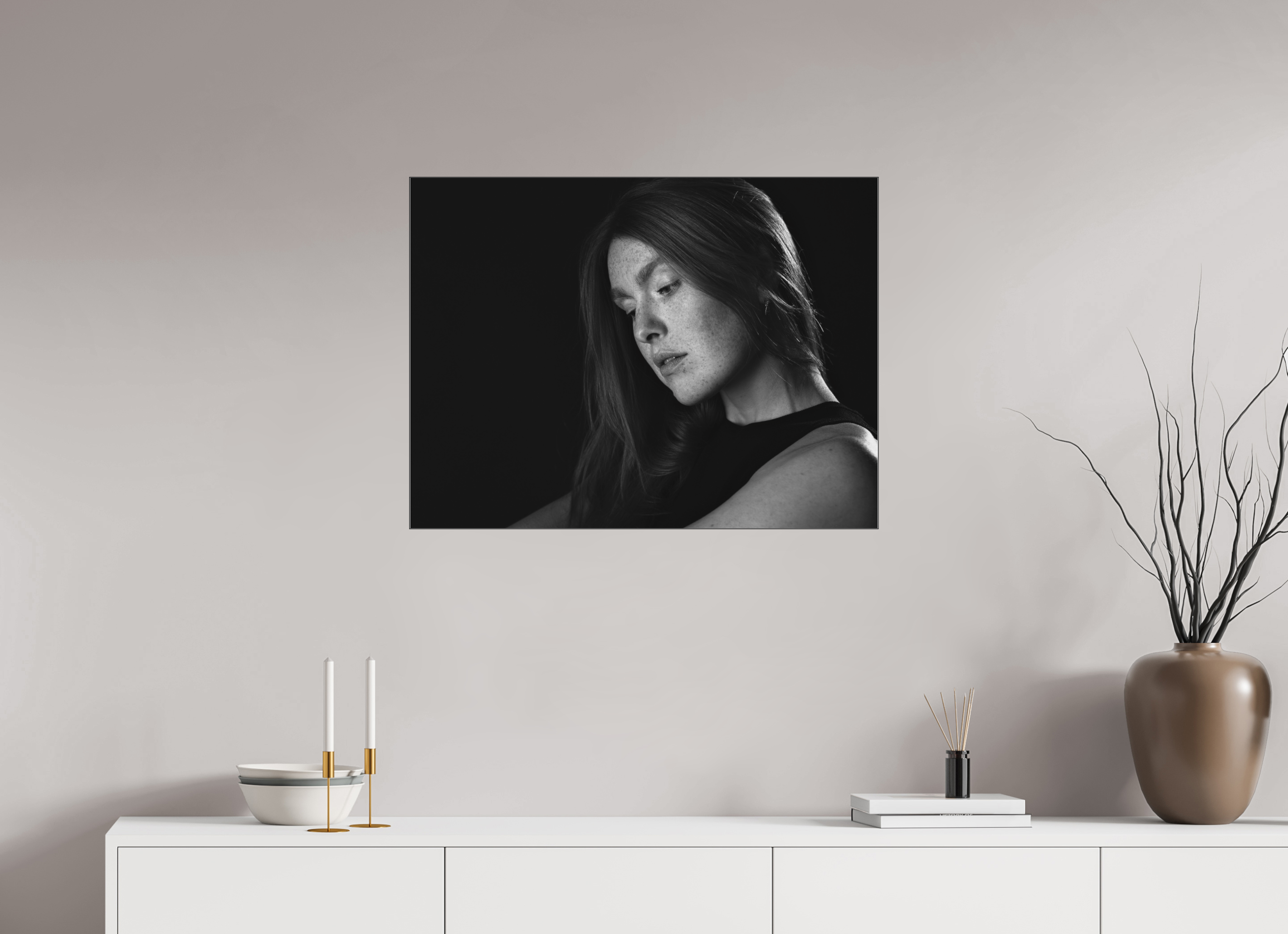 80 x 60 cm, SW Acrylglas matt Fabia 5